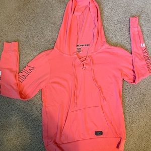 Pink VS lightweight Hoodie